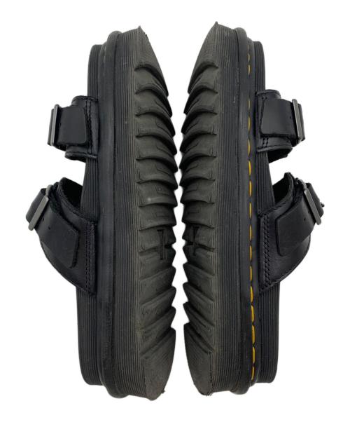 Dr.Martens（ドクターマーチン）Dr.Martens (ドクターマーチン) MYLES SLID SANDAL ブラック サイズ:UK8の古着・服飾アイテム