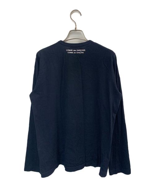 COMME des GARCONS（コムデギャルソン）COMME des GARCONS (コムデギャルソン) 長袖カットソー ネイビー サイズ:Lの古着・服飾アイテム