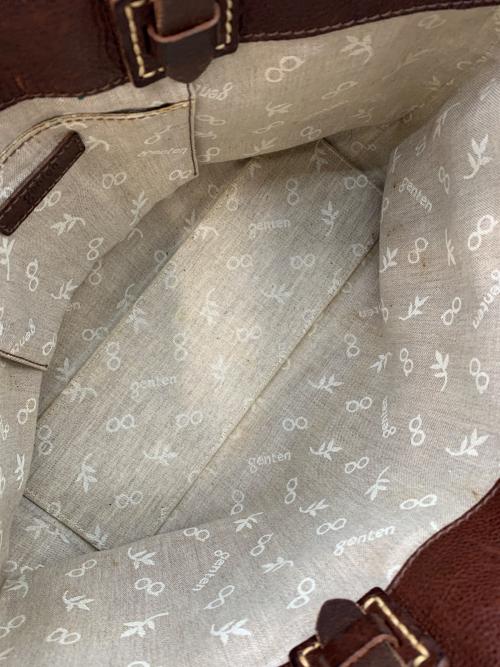 genten（ゲンテン）genten (ゲンテン) トートバッグ ダークブラウンの古着・服飾アイテム