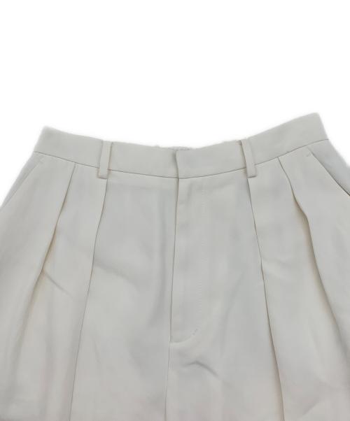 1er etage（プルミエエタージュ）1er etage (プルミエエタージュ) ２タックツイルパンツ アイボリー サイズ:38の古着・服飾アイテム