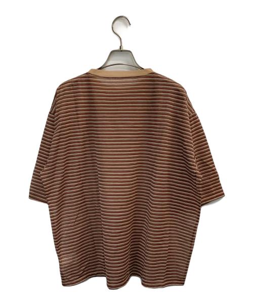 6(ROKU) BEAUTY&YOUTH（ロク ビューティーアンドユース）6(ROKU) BEAUTY&YOUTH (ロク ビューティーアンドユース) シアーTシャツ ブラウン サイズ:記載なしの古着・服飾アイテム
