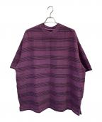 moif functional uniformモイフファンクショナルユニフォーム）の古着「半袖カットソー」｜パープル