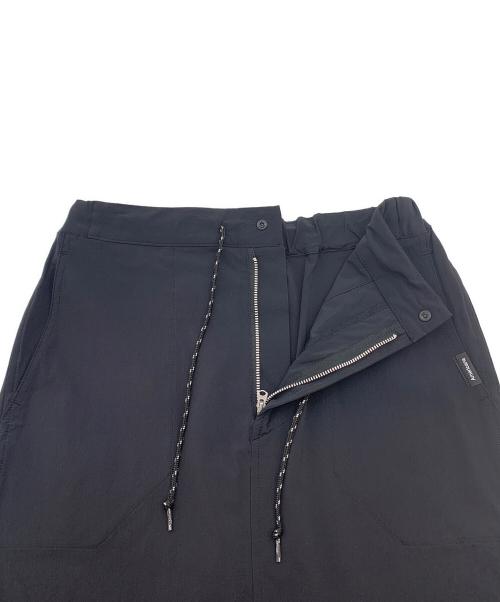 Americana（アメリカーナ）Americana (アメリカーナ) jeans factory (ジーンズファクトリー) 4WAYストレッチ ロングスカート ブラック サイズ:記載なしの古着・服飾アイテム