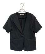 HeRIN.CYEヘリンドットサイ）の古着「Asime jacket」｜ブラック