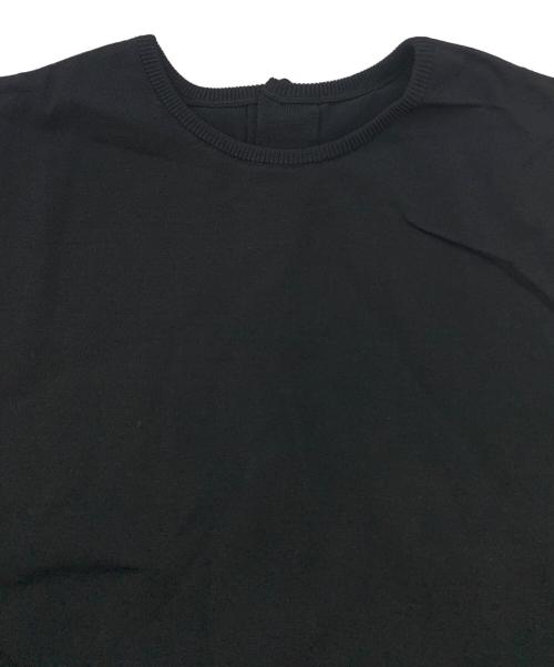 Whim Gazette（ウィムガゼット）Whim Gazette (ウィムガゼット) ニットロングワンピース ブラック サイズ:36の古着・服飾アイテム