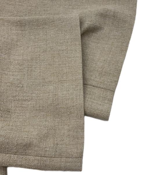UNITED ARROWS（ユナイテッドアローズ）UNITED ARROWS (ユナイテッドアローズ) フェイクリネンスキッパーブラウス ベージュ サイズ:38の古着・服飾アイテム