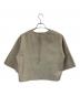 UNITED ARROWS (ユナイテッドアローズ) フェイクリネンスキッパーブラウス ベージュ サイズ:38：7000円