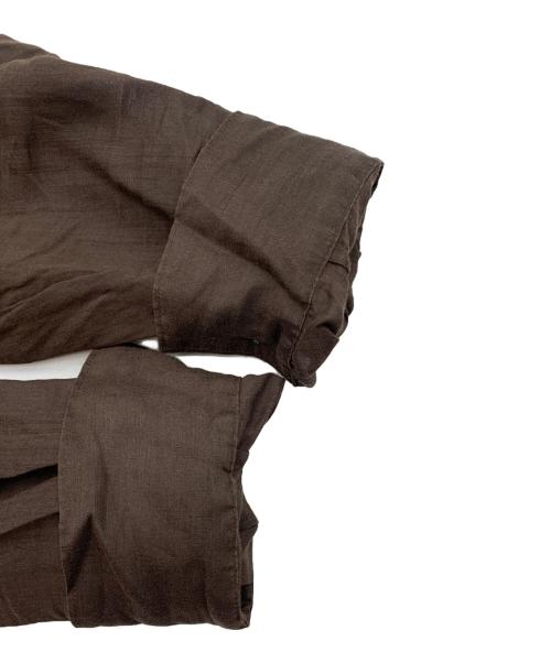 Plage（プラージュ）Plage (プラージュ) 長袖ブラウス ブラウン サイズ:記載なしの古着・服飾アイテム