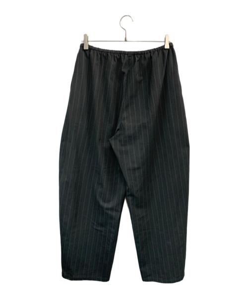 LOEFF（ロエフ）LOEFF (ロエフ) ピンストライプ ワイド イージー パンツ グレー サイズ:1の古着・服飾アイテム