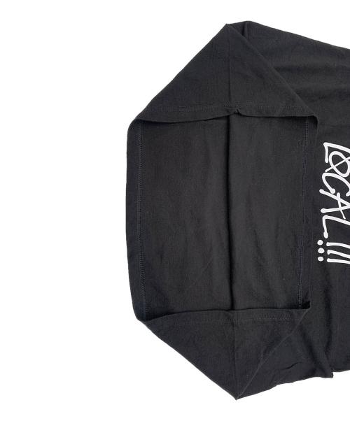 stussy（ステューシー）stussy (ステューシー) TOWER RECORDS (タワーレコード) TOWER-ECO TOUR Tシャツ ブラック サイズ:Lの古着・服飾アイテム
