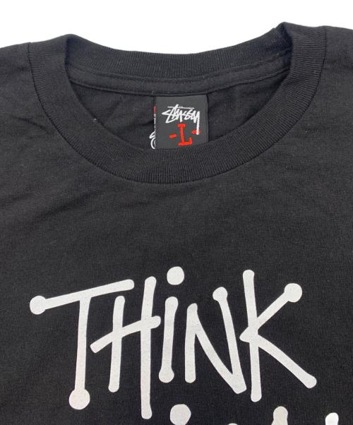 stussy（ステューシー）stussy (ステューシー) TOWER RECORDS (タワーレコード) TOWER-ECO TOUR Tシャツ ブラック サイズ:Lの古着・服飾アイテム
