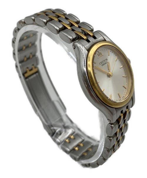 CREDOR（クレドール）CREDOR (クレドール) SEIKO (セイコー) 腕時計 ホワイトの古着・服飾アイテム