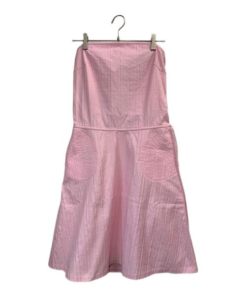 TOCCA（トッカ）TOCCA (トッカ) ベアトップワンピース ピンク サイズ:6の古着・服飾アイテム