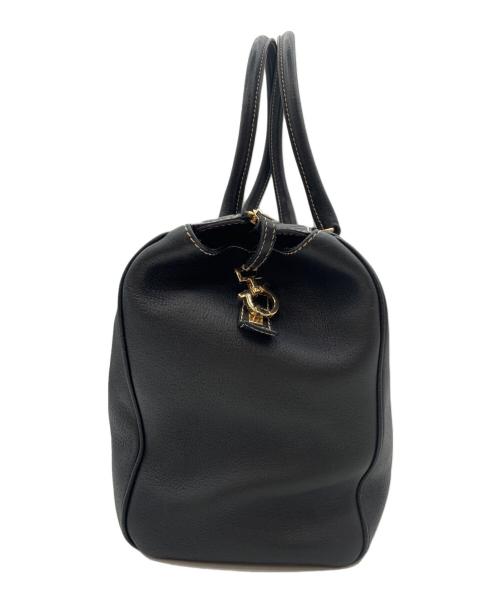 Salvatore Ferragamo（サルヴァトーレ フェラガモ）Salvatore Ferragamo (サルヴァトーレ フェラガモ) ボストンバッグ ブラックの古着・服飾アイテム