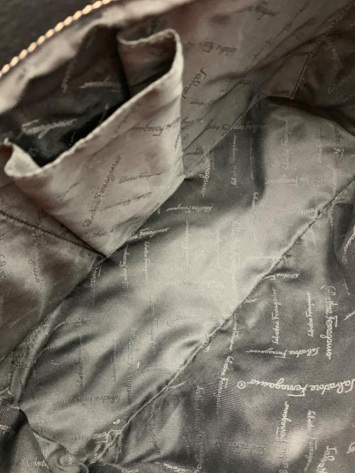 Salvatore Ferragamo（サルヴァトーレ フェラガモ）Salvatore Ferragamo (サルヴァトーレ フェラガモ) ボストンバッグ ブラックの古着・服飾アイテム