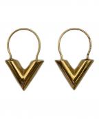 LOUIS VUITTONルイ ヴィトン）の古着「エッセンシャルV ピアス」｜ゴールド