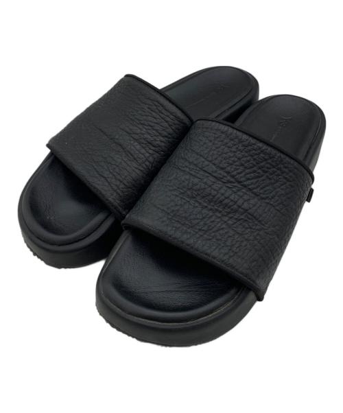 Y-3（ワイスリー）Y-3 (ワイスリー) 厚底スライドサンダル ブラック サイズ:29.5cmの古着・服飾アイテム