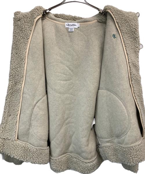 Gymphlex（ジムフレックス）Gymphlex (ジムフレックス) ボアジャケット ベージュ サイズ:Lの古着・服飾アイテム