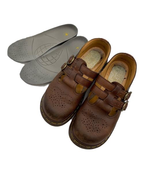 Dr.Martens（ドクターマーチン）Dr.Martens (ドクターマーチン) メリージェーンシューズ ブラウン サイズ:5の古着・服飾アイテム