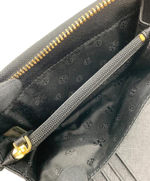 TORY BURCH（トリーバーチ）TORY BURCH (トリーバーチ) 2つ折り財布 ブラックの古着・服飾アイテム