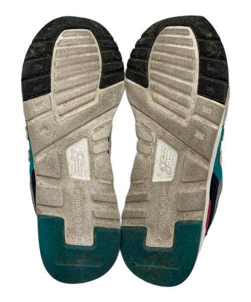 NEW BALANCE（ニューバランス）NEW BALANCE (ニューバランス) CM997 HZH/スニーカー ホワイト×グリーン サイズ:27.0cmの古着・服飾アイテム