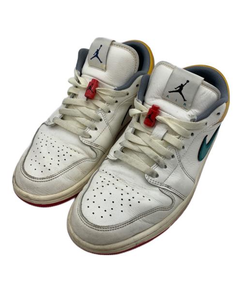 NIKE（ナイキ）NIKE (ナイキ) AIR JORDAN 1 LOW PRM/スニーカー ホワイト サイズ:27.5cmの古着・服飾アイテム