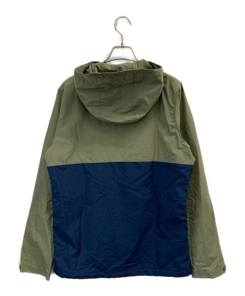 Columbia（コロンビア）Columbia (コロンビア) ヴィザボナパスジャケット カーキ×ネイビー サイズ:Mの古着・服飾アイテム