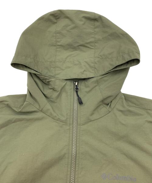 Columbia（コロンビア）Columbia (コロンビア) ヴィザボナパスジャケット カーキ×ネイビー サイズ:Mの古着・服飾アイテム