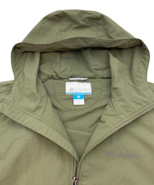 Columbia（コロンビア）Columbia (コロンビア) ヴィザボナパスジャケット カーキ×ネイビー サイズ:Mの古着・服飾アイテム