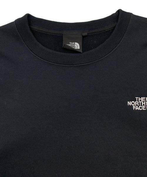 THE NORTH FACE（ザ ノース フェイス）THE NORTH FACE (ザ ノース フェイス) クルーネックスウェット ブラック サイズ:Lの古着・服飾アイテム