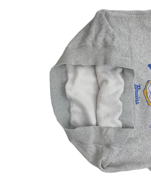 UCLA（ユーシーエルエー）UCLA (ユーシーエルエー) NUTMEG (ナツメグ) Bruinsカレッジロゴパーカー グレー サイズ:Lの古着・服飾アイテム