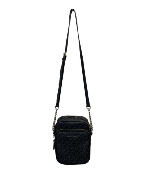 MICHAEL KORS（マイケルコース）MICHAEL KORS (マイケルコース) ショルダーバッグ ブラックの古着・服飾アイテム