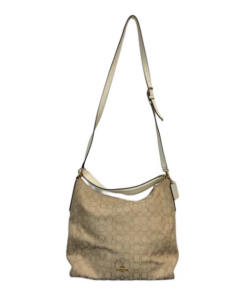 COACH（コーチ）COACH (コーチ) 2WAYバッグ ベージュの古着・服飾アイテム