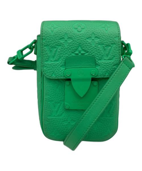 LOUIS VUITTON（ルイ ヴィトン）LOUIS VUITTON (ルイ ヴィトン) Sロック ヴェルティカル ウエアラブル グリーンの古着・服飾アイテム