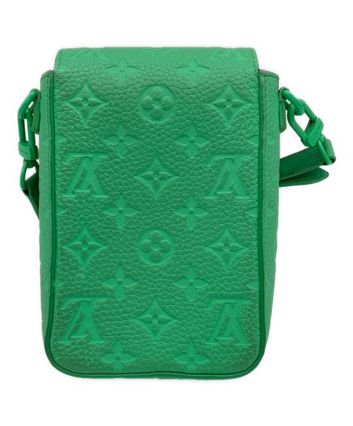 LOUIS VUITTON（ルイ ヴィトン）LOUIS VUITTON (ルイ ヴィトン) Sロック ヴェルティカル ウエアラブル グリーンの古着・服飾アイテム