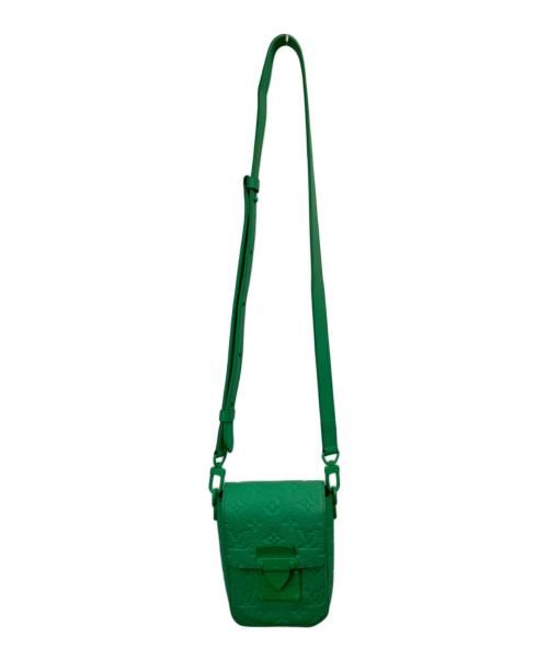 LOUIS VUITTON（ルイ ヴィトン）LOUIS VUITTON (ルイ ヴィトン) Sロック ヴェルティカル ウエアラブル グリーンの古着・服飾アイテム