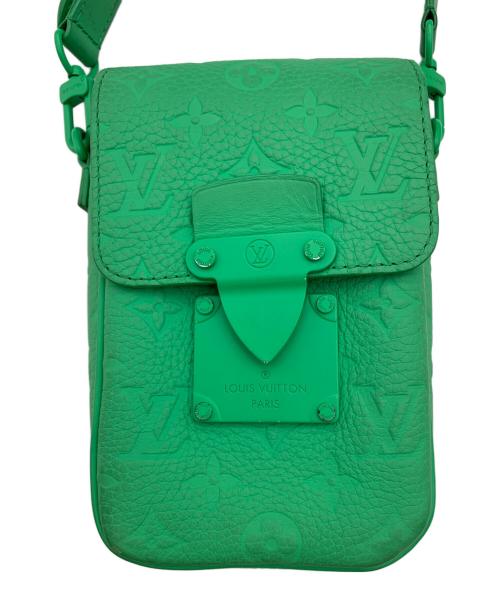LOUIS VUITTON（ルイ ヴィトン）LOUIS VUITTON (ルイ ヴィトン) Sロック ヴェルティカル ウエアラブル グリーンの古着・服飾アイテム