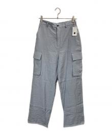 suadeo（スアデオ）の古着「とろみカーゴパンツ」｜グレー
