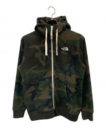 THE NORTH FACE（ザ ノース フェイス）の古着「リアビュー カモ フリース フーディー」｜カーキ