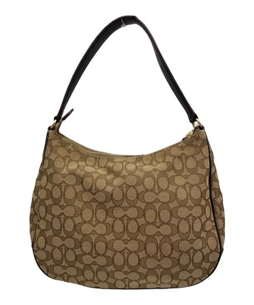 COACH（コーチ）COACH (コーチ) ワンショルダーバッグ ベージュの古着・服飾アイテム