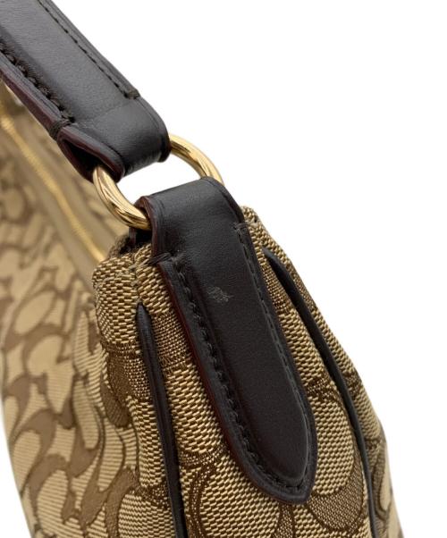 COACH（コーチ）COACH (コーチ) ワンショルダーバッグ ベージュの古着・服飾アイテム
