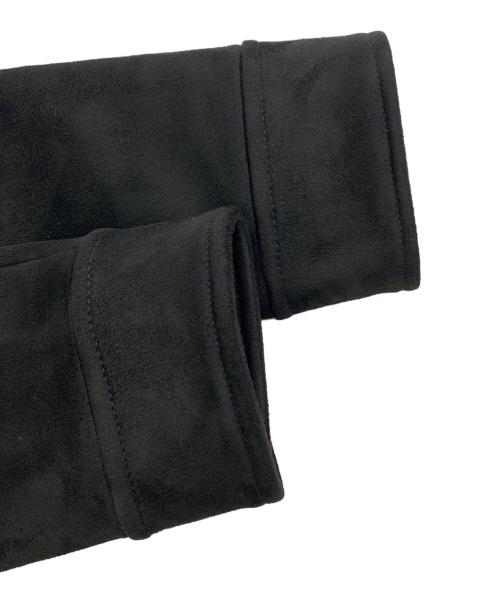 ZARA（ザラ）ZARA (ザラ) フェイクスエードレギュラーフィットジャケット ブラック サイズ:Sの古着・服飾アイテム