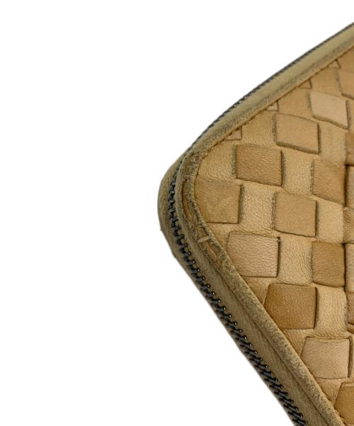 BOTTEGA VENETA（ボッテガベネタ）BOTTEGA VENETA (ボッテガベネタ) 長財布 キャメルの古着・服飾アイテム