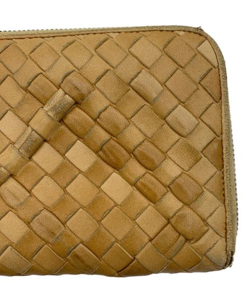 BOTTEGA VENETA（ボッテガベネタ）BOTTEGA VENETA (ボッテガベネタ) 長財布 キャメルの古着・服飾アイテム