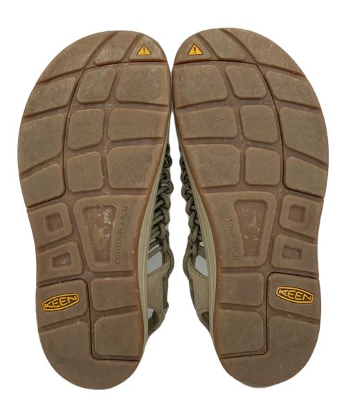 KEEN（キーン）KEEN (キーン) ユニーク/サンダル ベージュ サイズ:27.0cmの古着・服飾アイテム