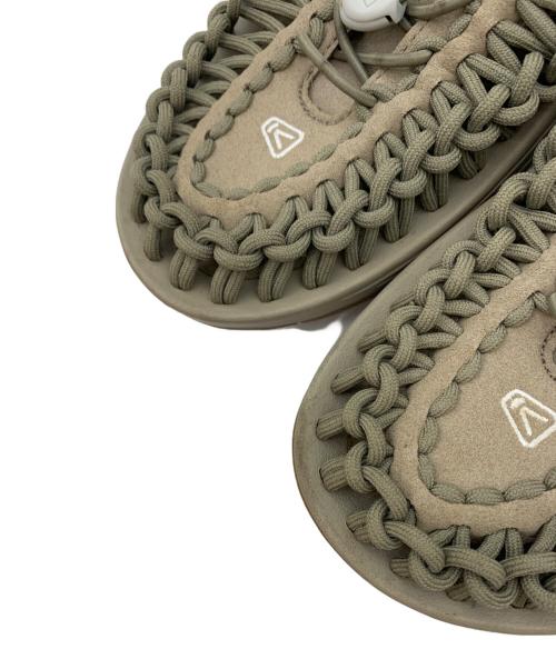 KEEN（キーン）KEEN (キーン) ユニーク/サンダル ベージュ サイズ:27.0cmの古着・服飾アイテム