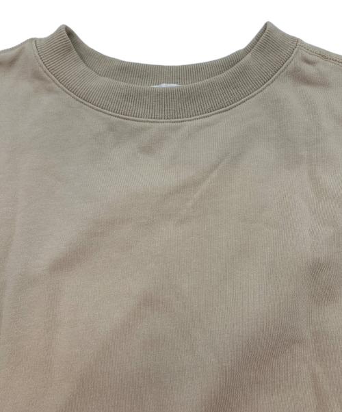 BEARDSLEY（ビアズリー）BEARDSLEY (ビアズリー) BA刺繍入りドルマントレーナー ベージュ サイズ:Fの古着・服飾アイテム