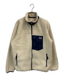 LEVI'S（リーバイス）の古着「ボアジャケット」｜ベージュ×ネイビー