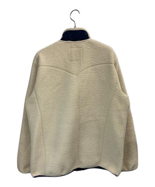 LEVI'S（リーバイス）LEVI'S (リーバイス) ボアジャケット ベージュ×ネイビー サイズ:Lの古着・服飾アイテム