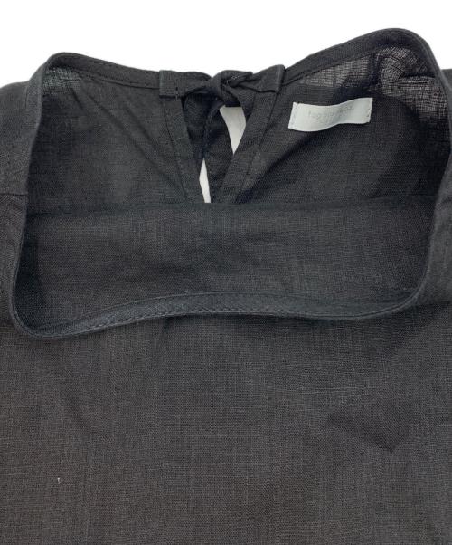 fog linen work（フォグリネンワーク）fog linen work (フォグリネンワーク) 半袖ブラウス ブラック サイズ:記載なしの古着・服飾アイテム